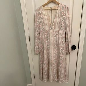 Traffic People Folk Print Dress